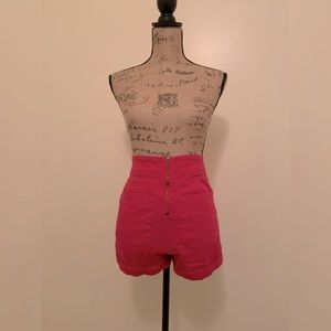 Cooperative high waisted shorts